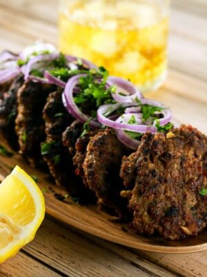 Peshwari Chapli Kebab